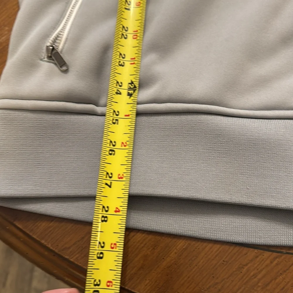 Sims Ultimate Equipment Full Zip Hoodie Jacket Size Large Fleece Lined Gray